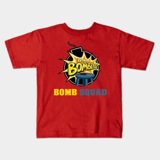 Art of Bombing Comic Logo "Bomb Squad" Kids T-Shirt